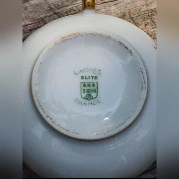 Limoges France BAWO & DOTTER Cup and Saucer - Picture 7 of 14